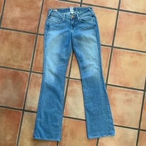 True Religion Trisha Light Wash Flare Leg Jeans